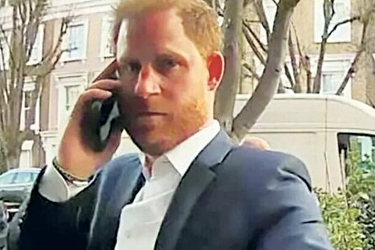 Harry ripreso dalle telecamere di sicurezza